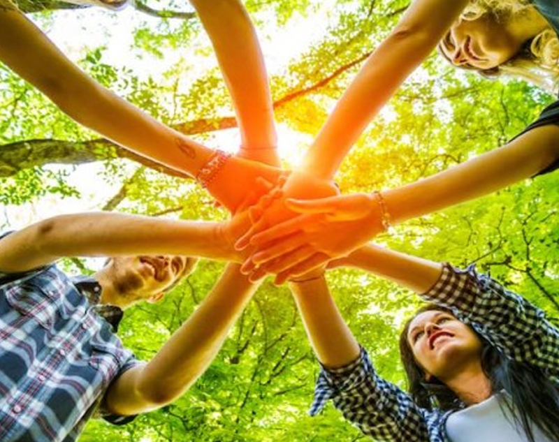 teambuilding sessie tijdens een teamuitje