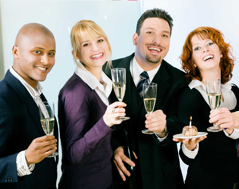 Een zakelijk teamuitje